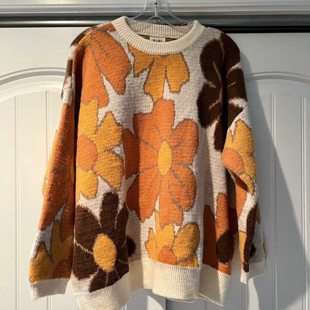 Flower power sweater
